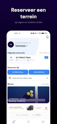 Tennis & Padel Vlaanderen android App screenshot 4
